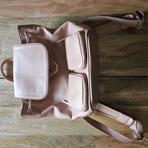 Matt & Nat Pink Vegan Leather Backpack